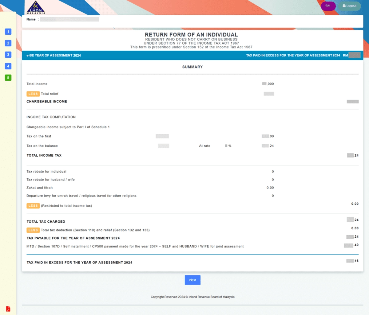Malaysia Personal Income Tax Guide 2025 YA 2024 