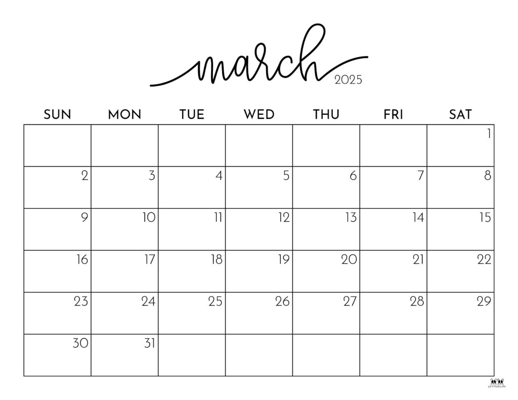 Free Printables For March