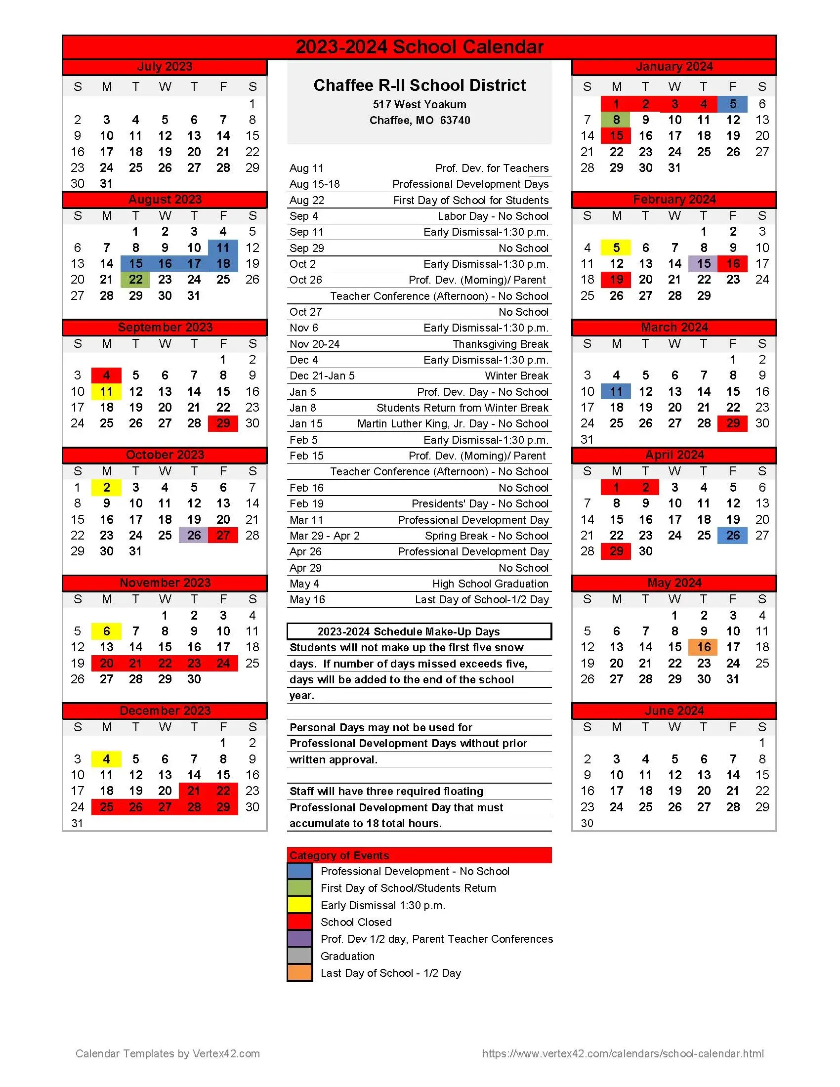Mizzou Academic Calender Smart Calendar Resource