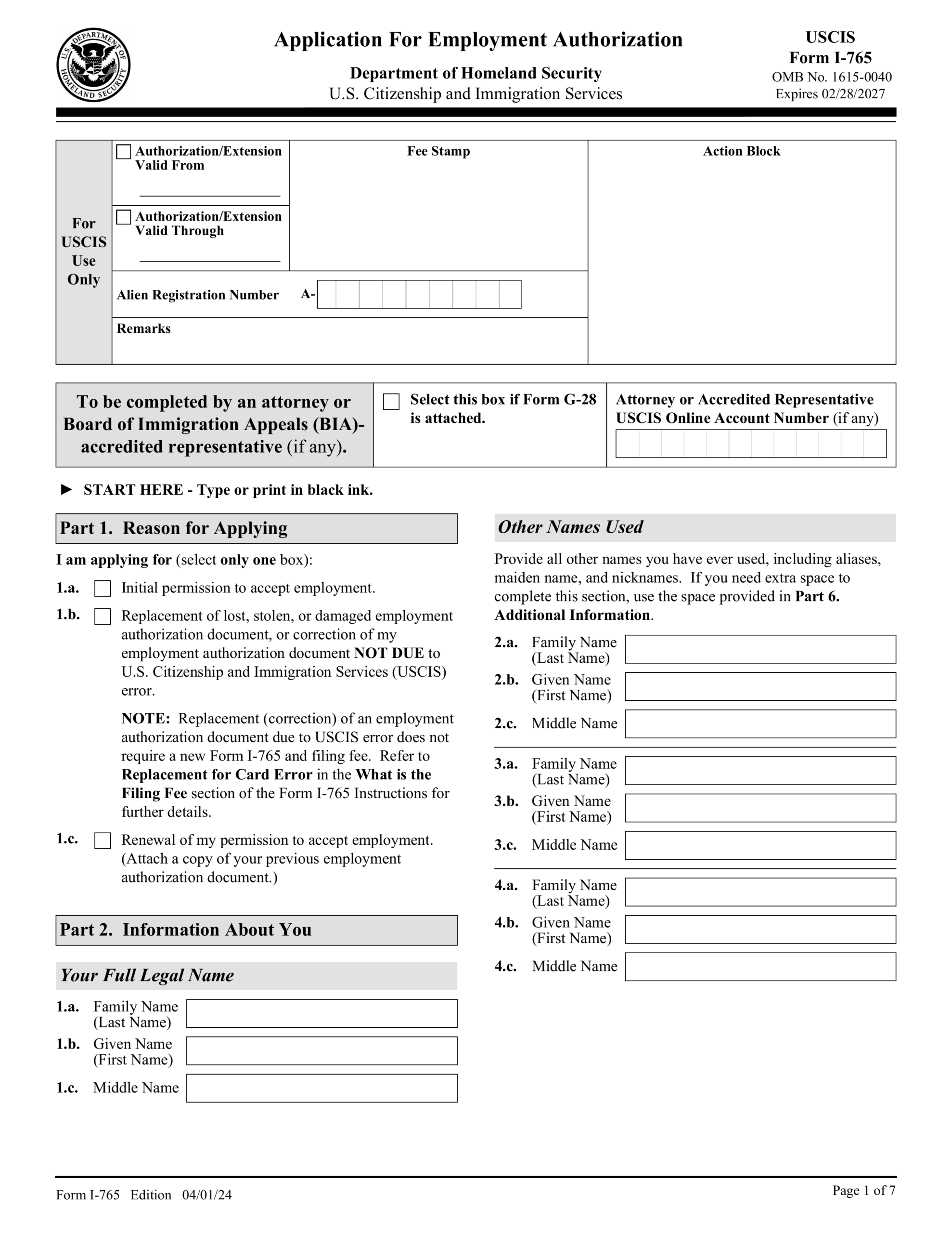 Form N 400 Pdf Printable