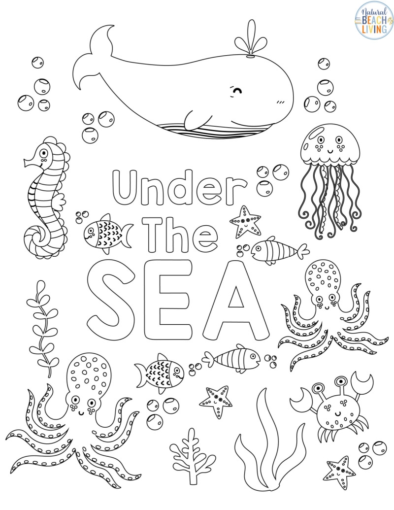 Free Printable Ocean Animals Worksheets