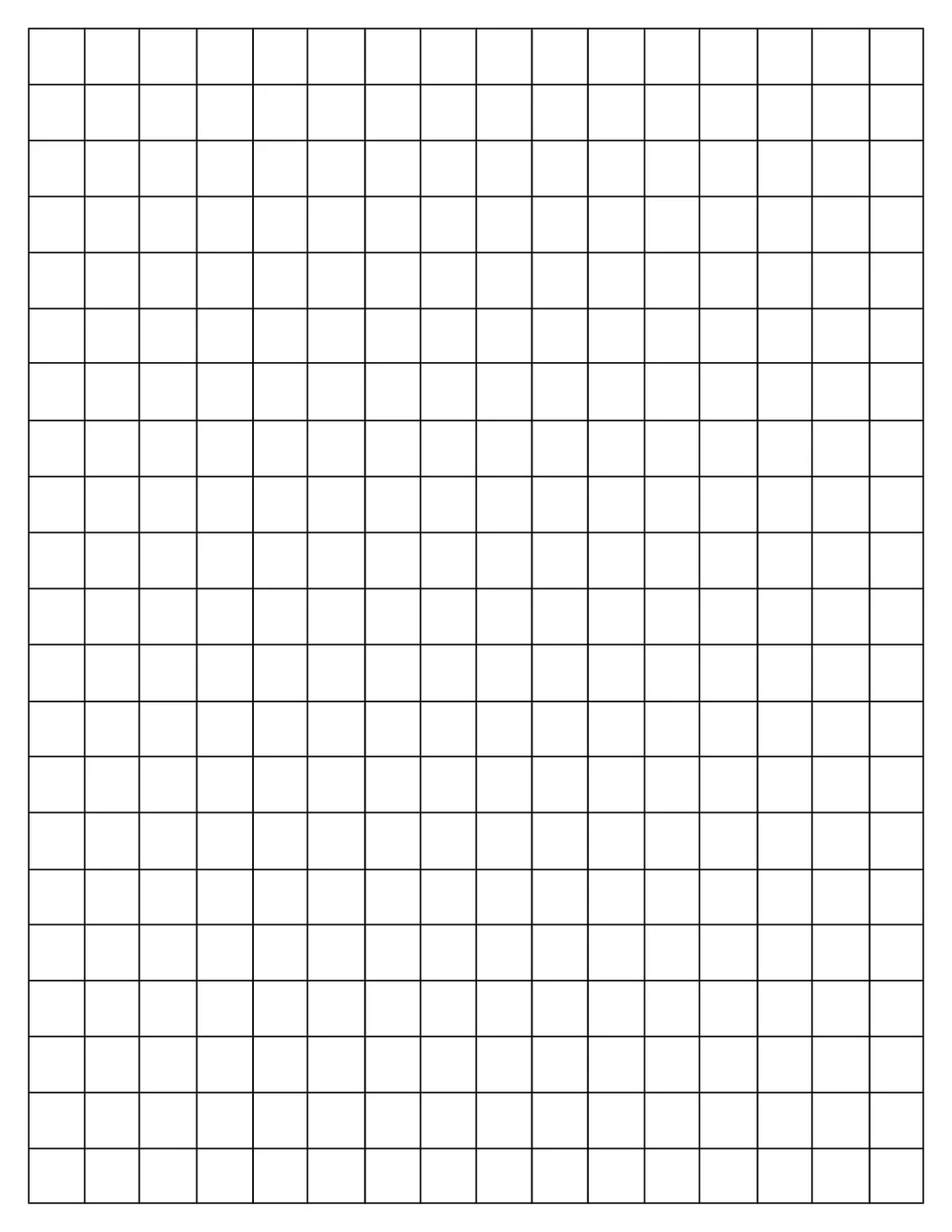 One half Inch Graph Paper Etsy