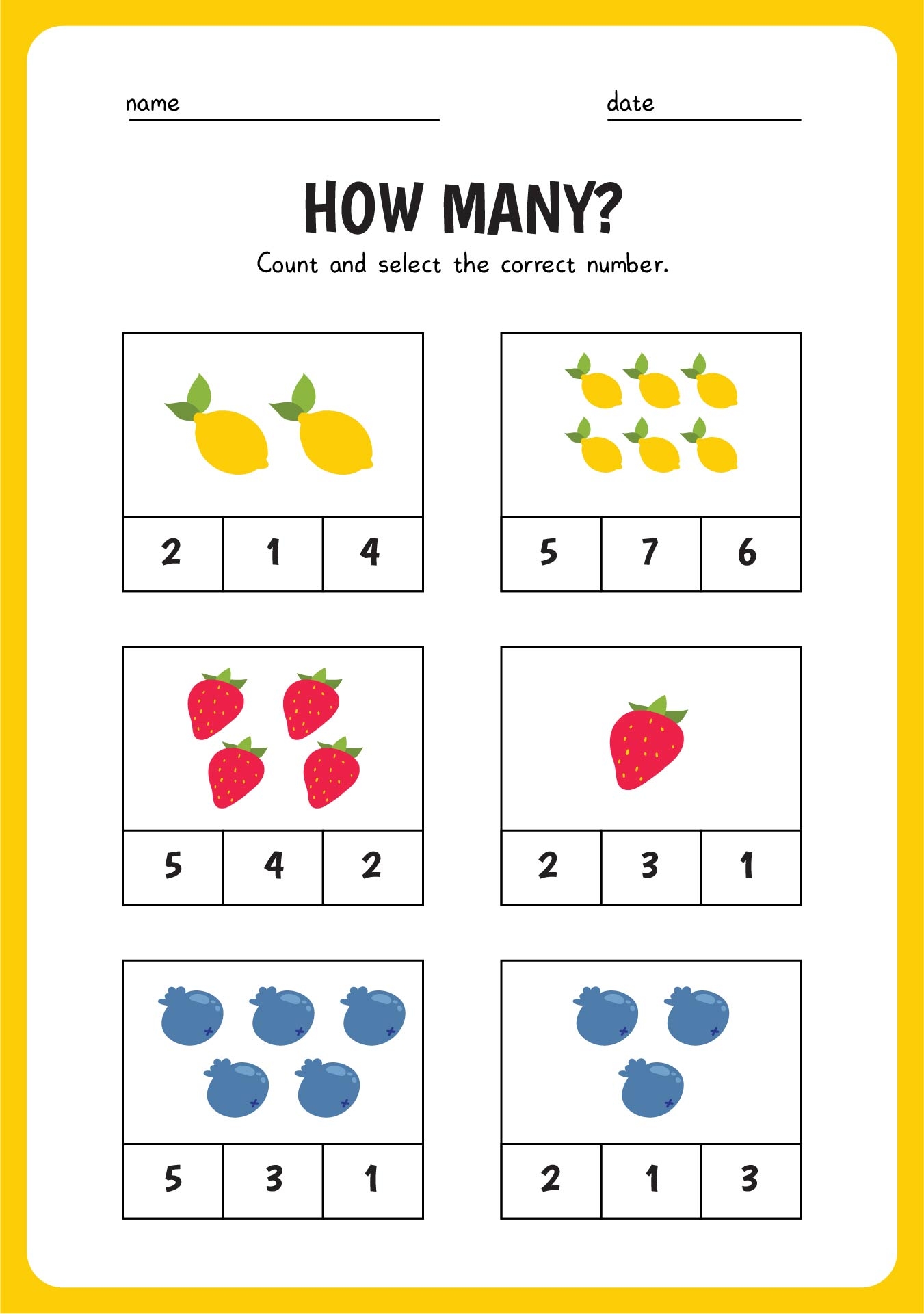 Worksheets For 3 Year Olds Printables Free