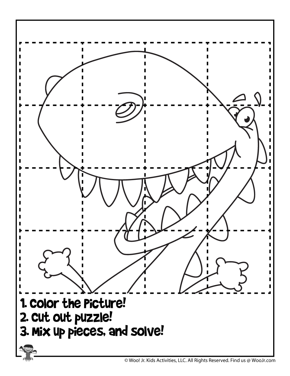 Puzzle For Kids Printable