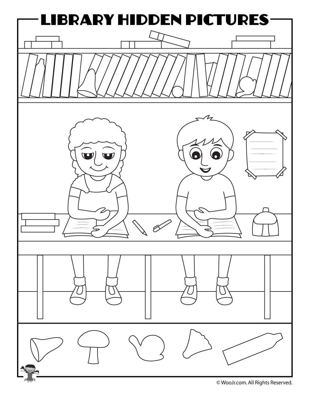 Free Printable Library Skills Worksheets