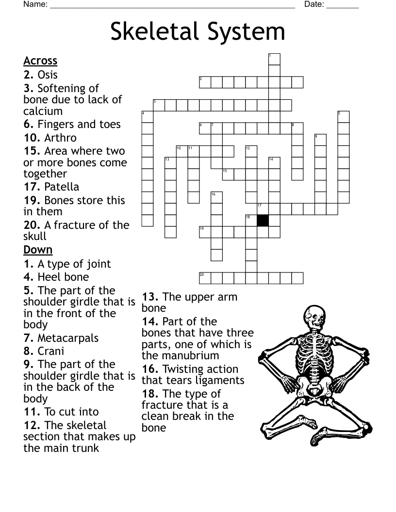 Arthritis Crossword Puzzles Printable Easy