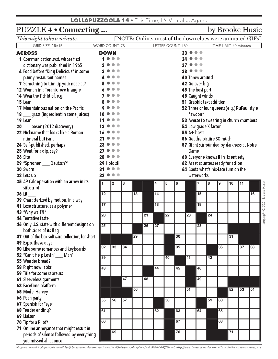 Printable Crossword Puzzles Ny Times