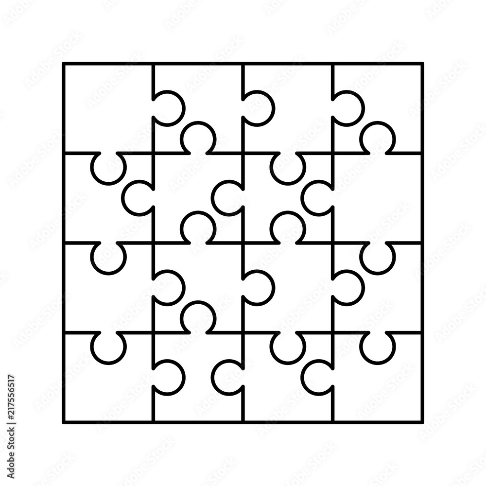 Puzzle Template Printable