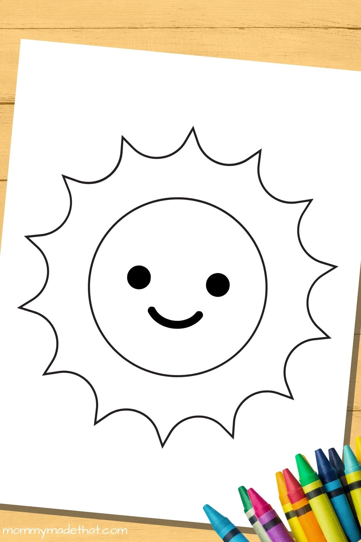 Sunshine Template Printable