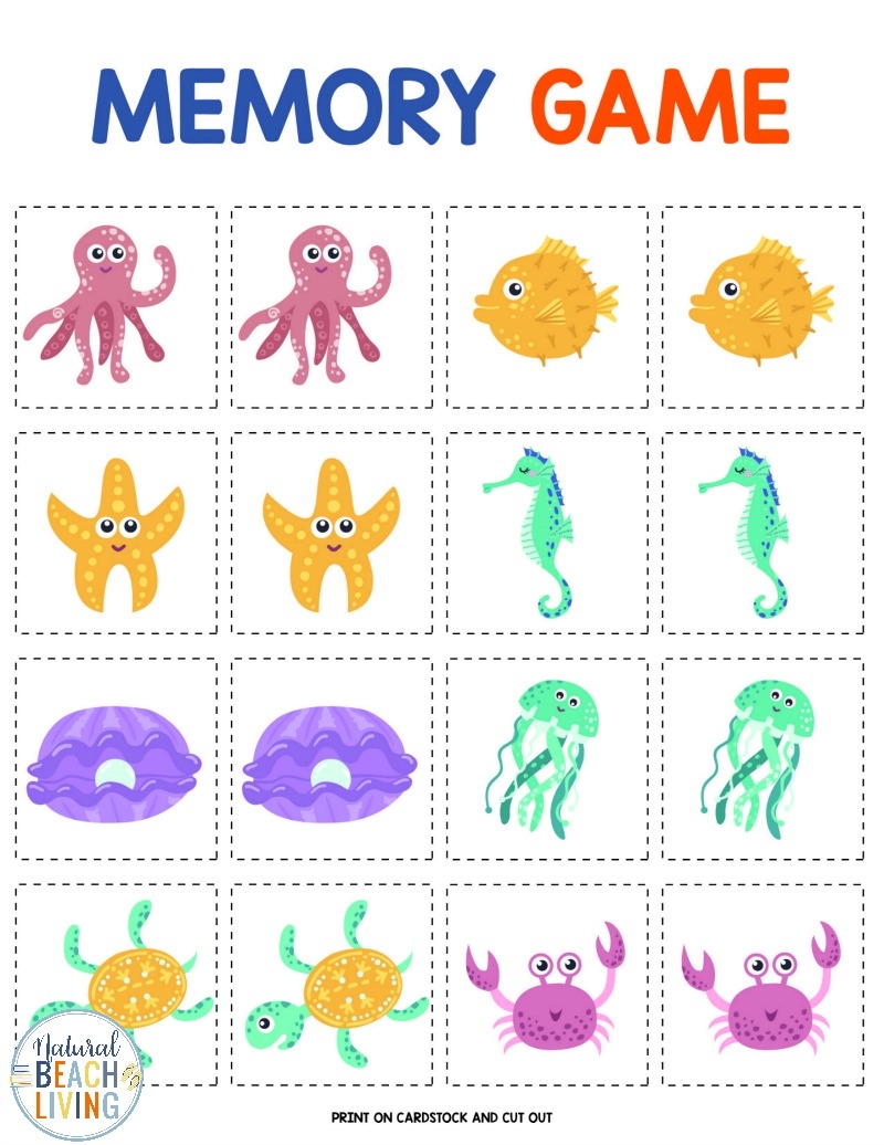 Under The Sea Printables