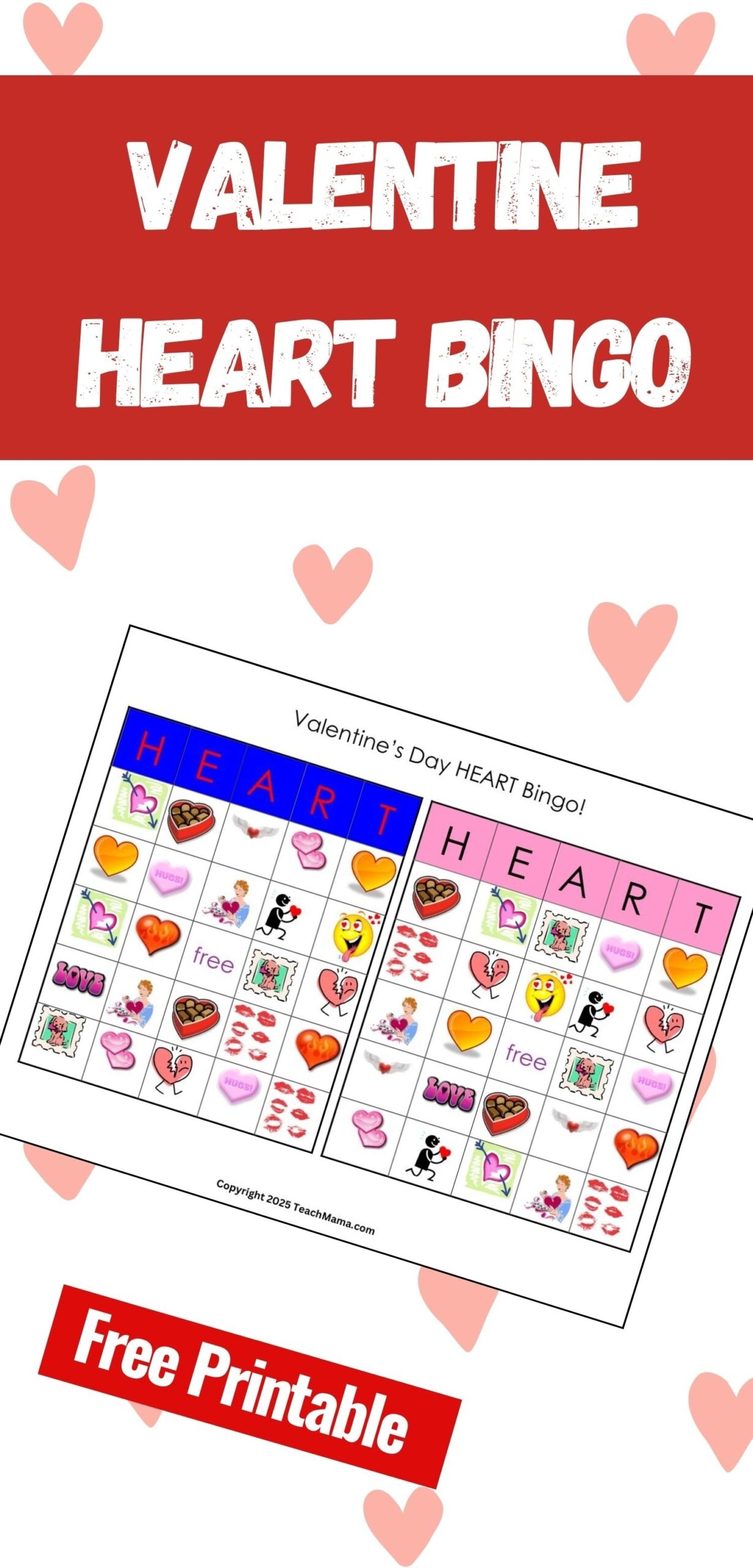 Bingo Dauber Heart Printable