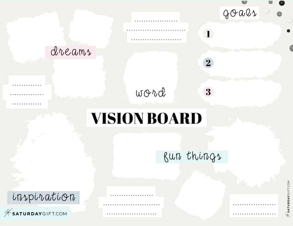Free Printable Vision Board