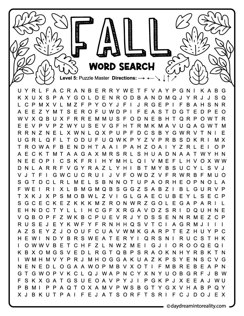Word Puzzles Printable Hard