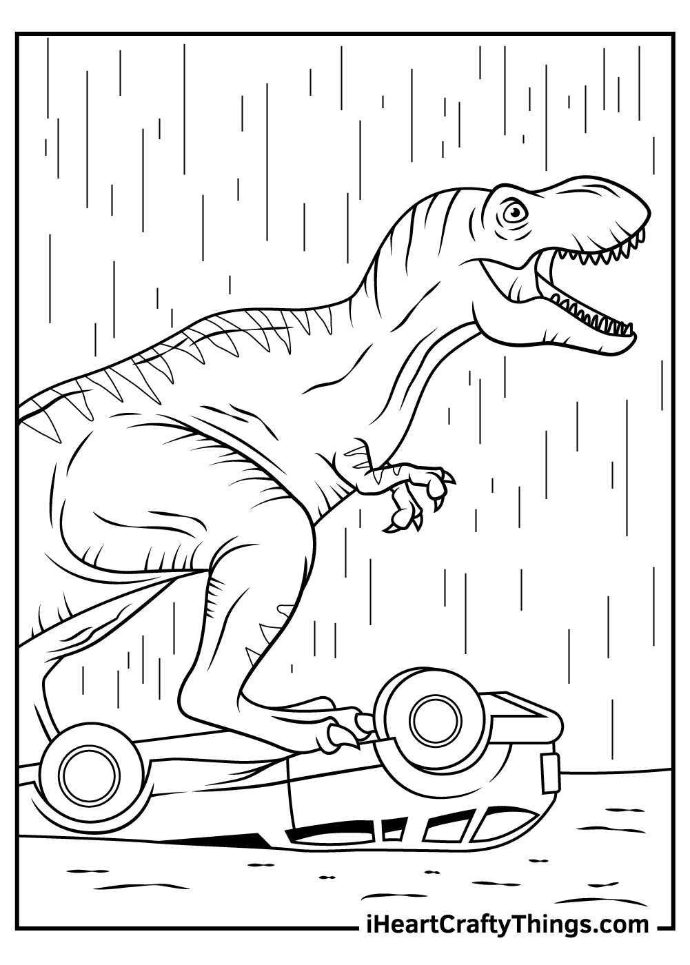15 Jurassic Park Coloring Pages 100 Free Printables 