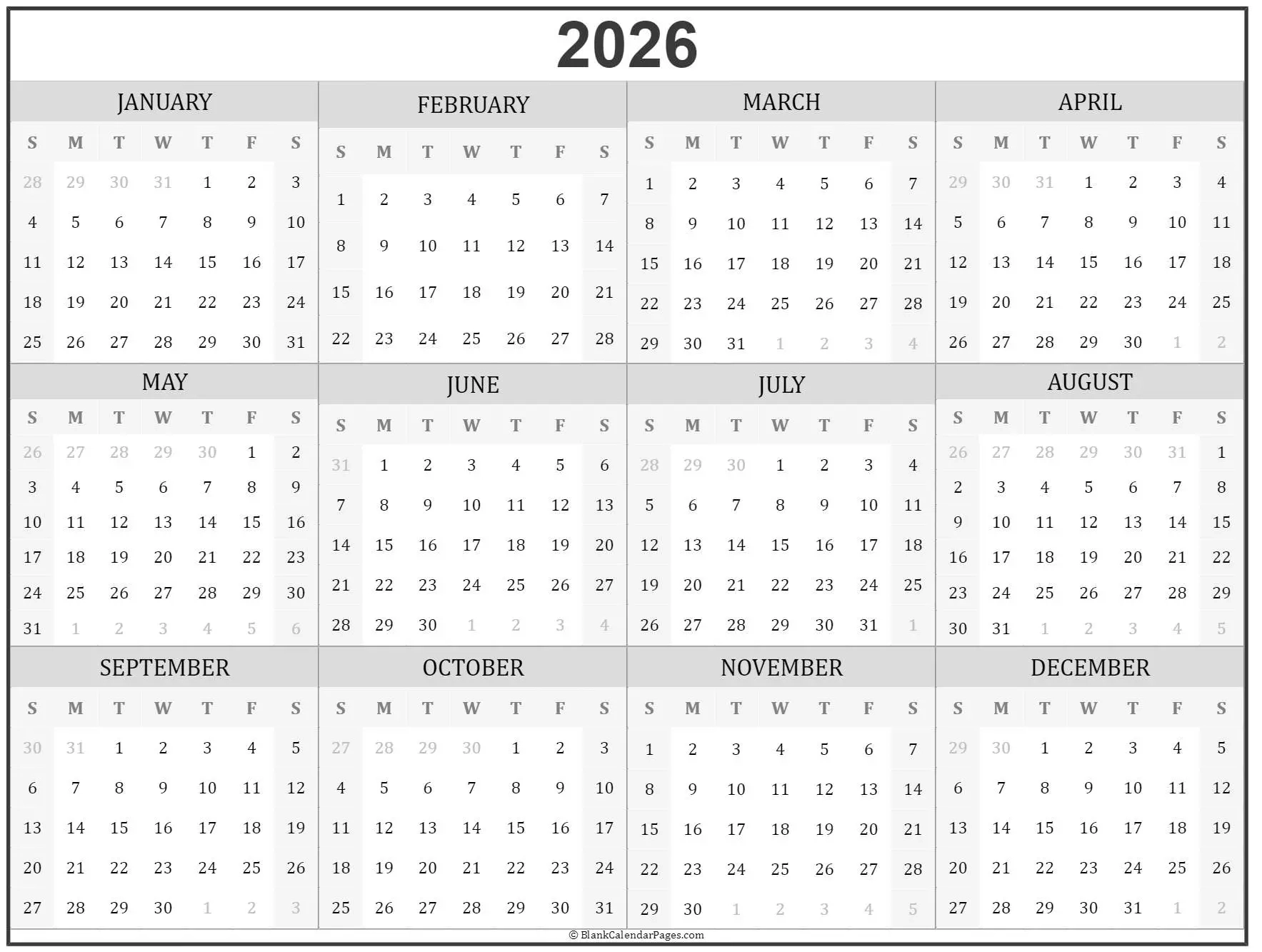 2026 Calendar Dates School Academic Calendar