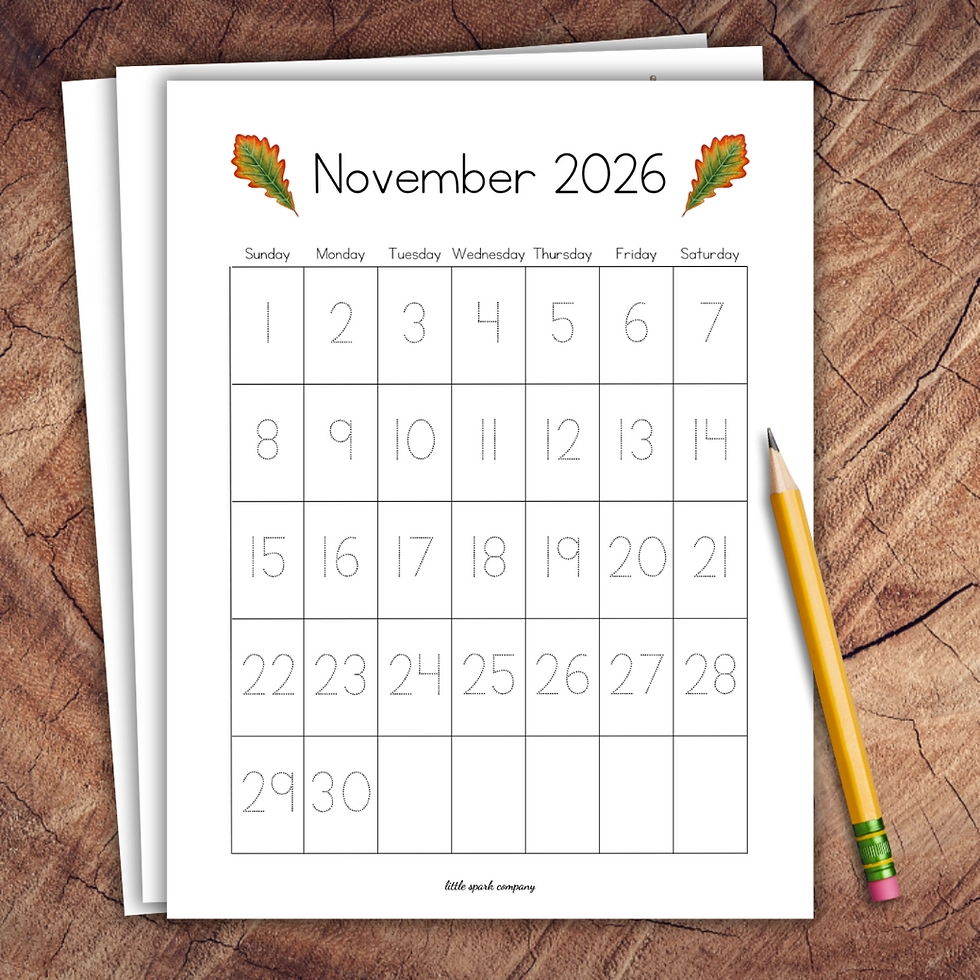 Bugs Printable Calendar November 2026