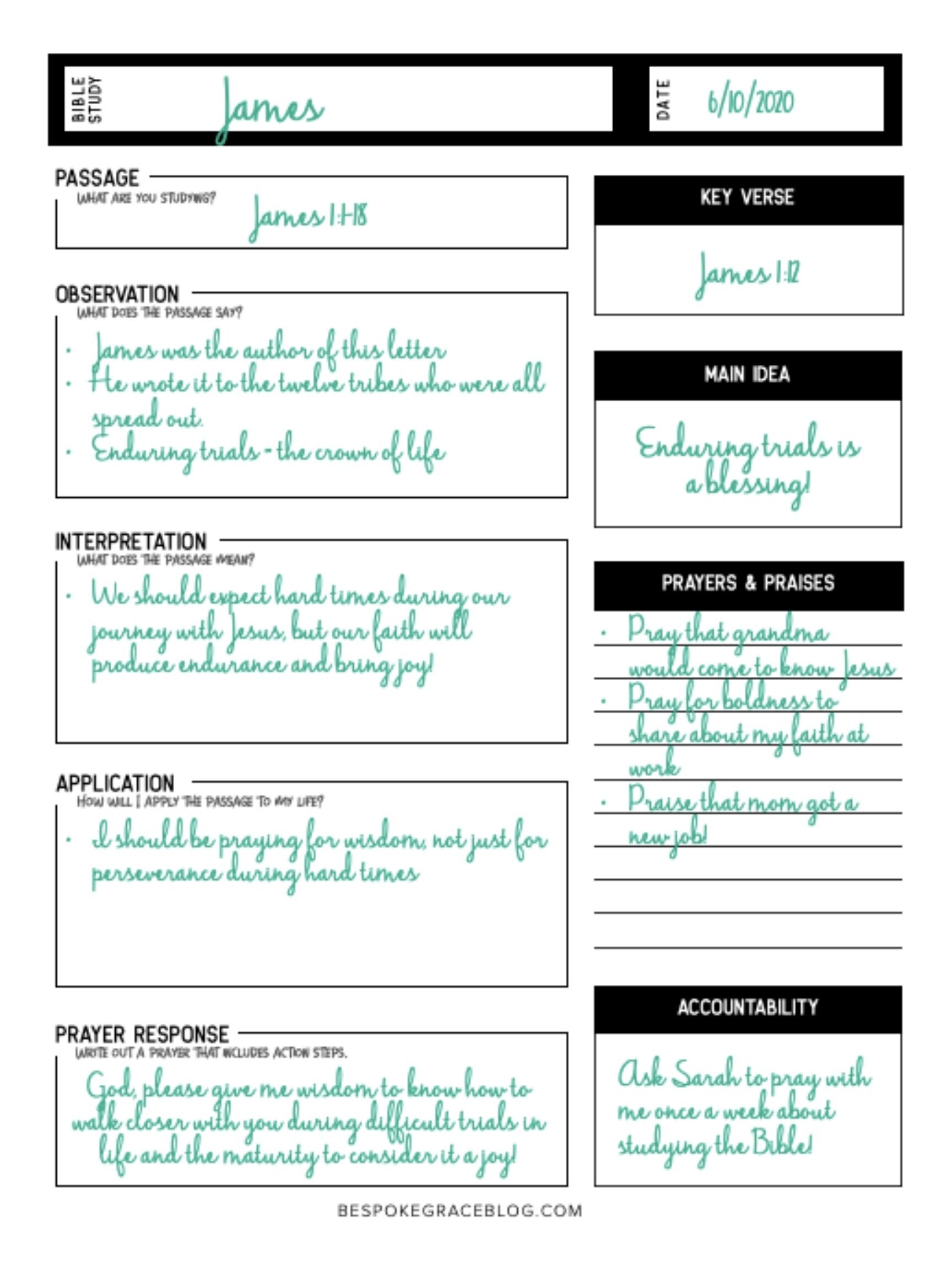 Free Bible Lessons For Adults Printable