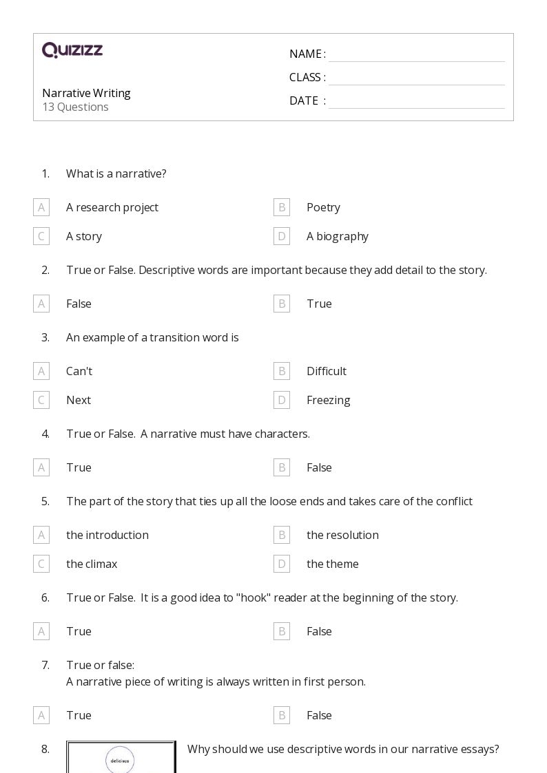 50 Reading amp Writing Worksheets For 3rd Grade On Quizizz Free 