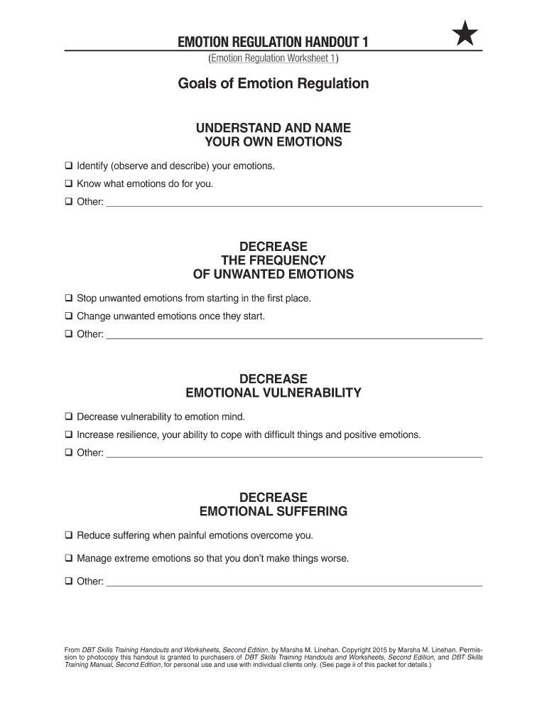 Printable Dbt Worksheets