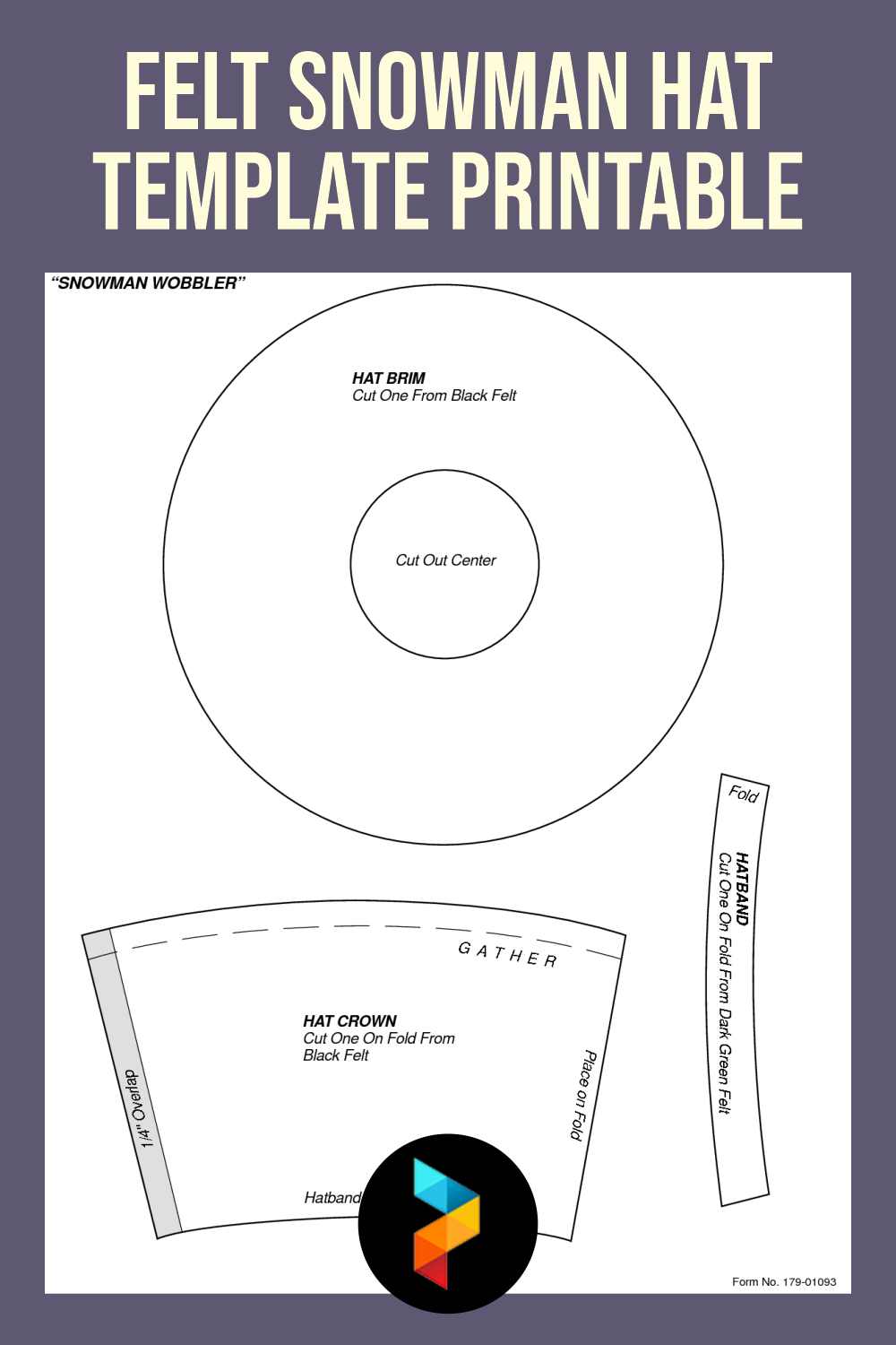 Felt Snowman Hat Template 10 Free PDF Printables Printablee