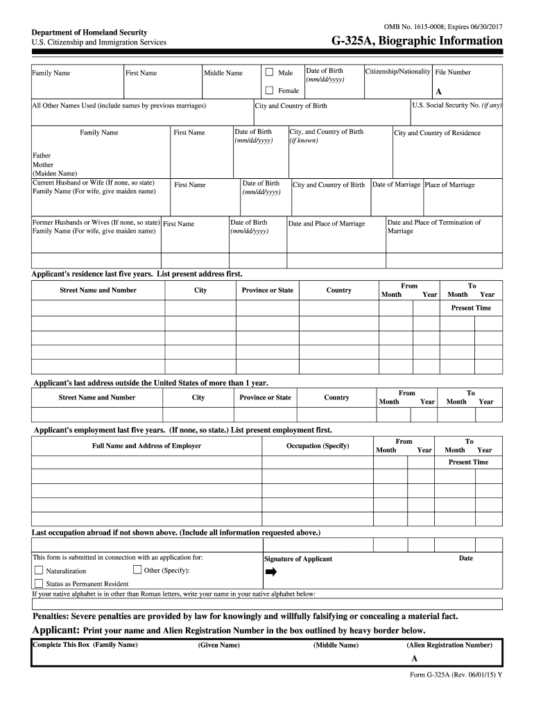 Form G 325a Pdf Fill Out amp Sign Online DocHub