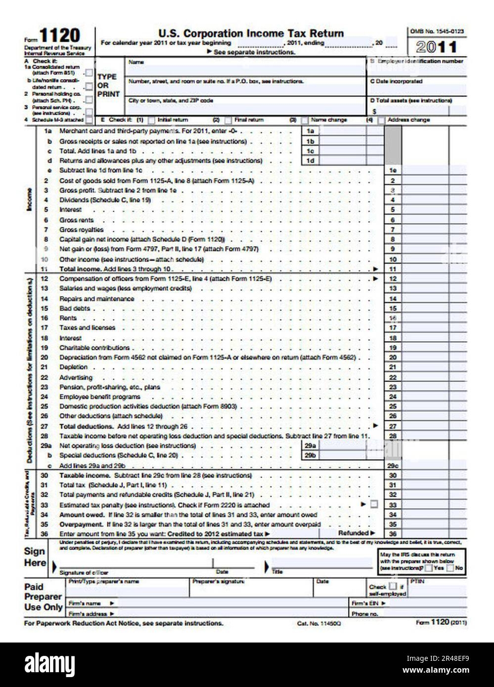Irs Form 1120 H 2014