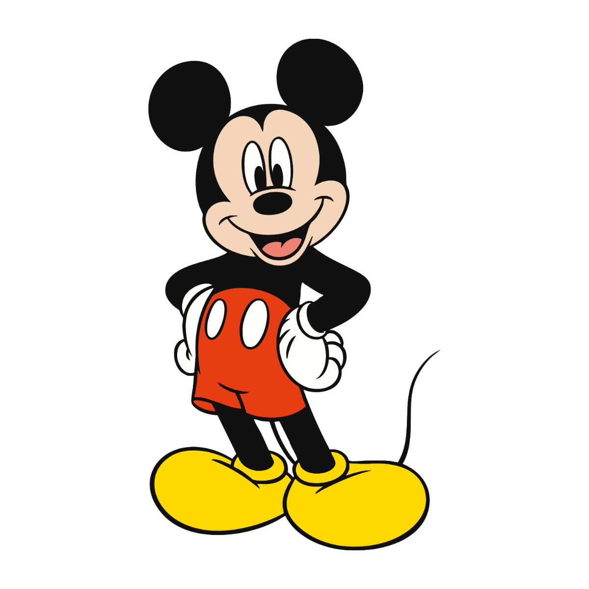 Mickey Mouse Template Printable