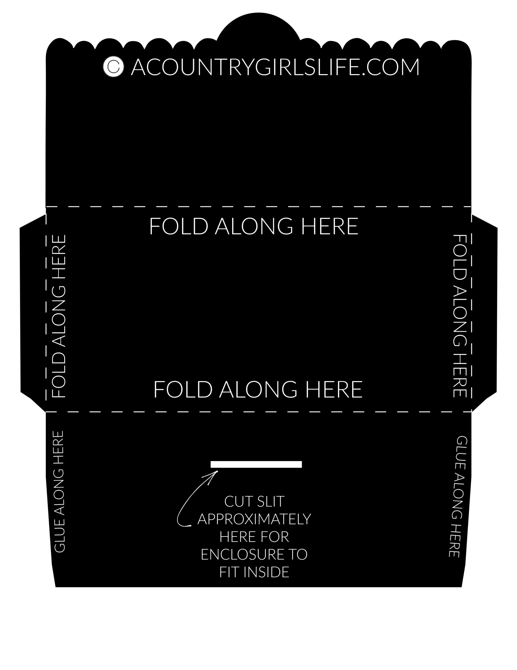 Printable Money Envelope Template