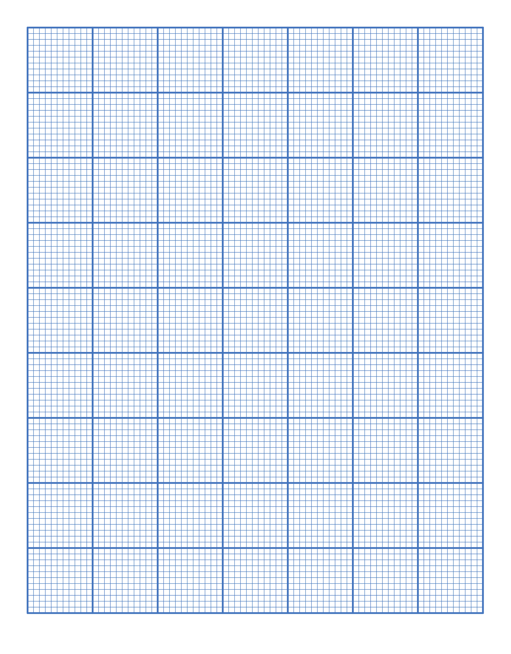 1/2 Inch Graph Paper Free Printable