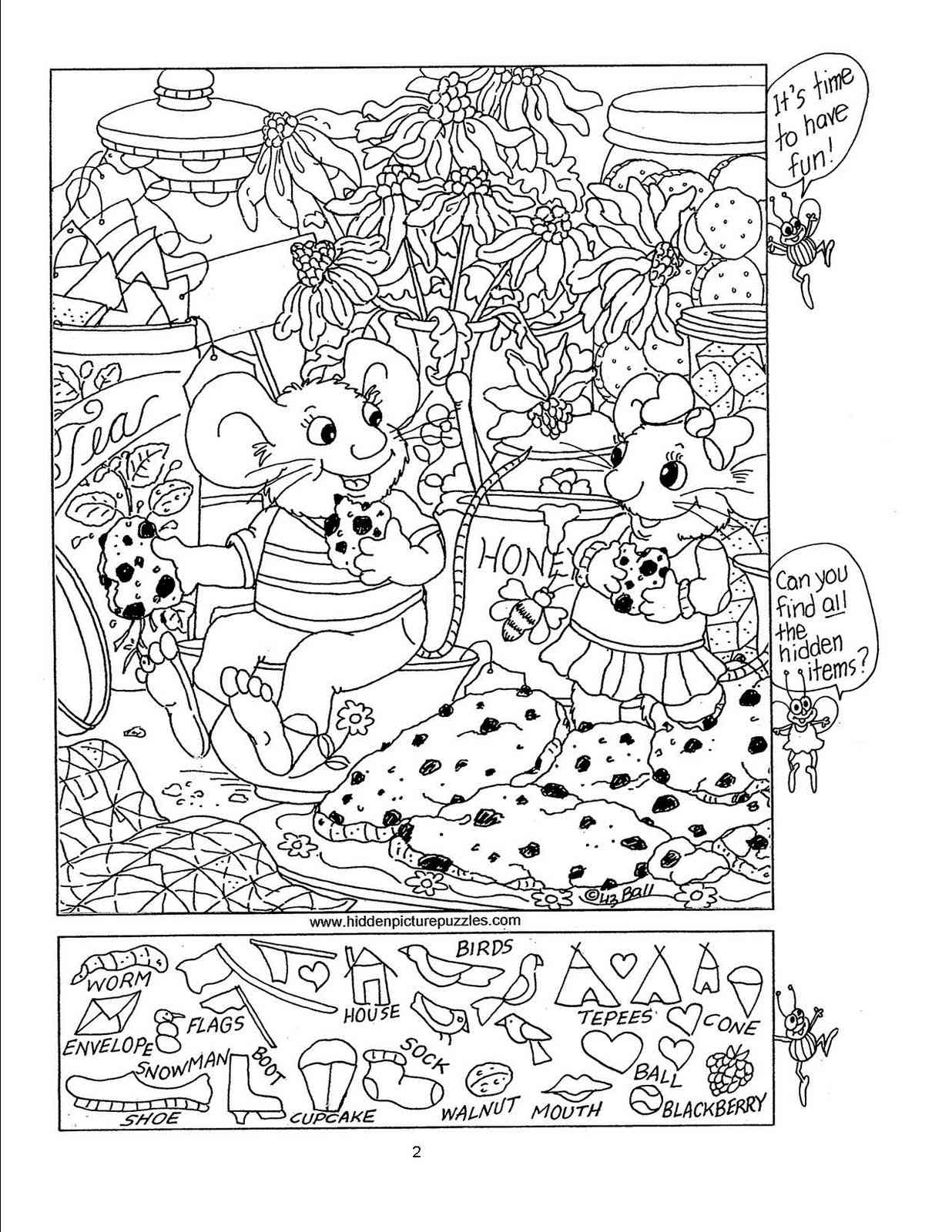 Printable Seek And Find Puzzles Free