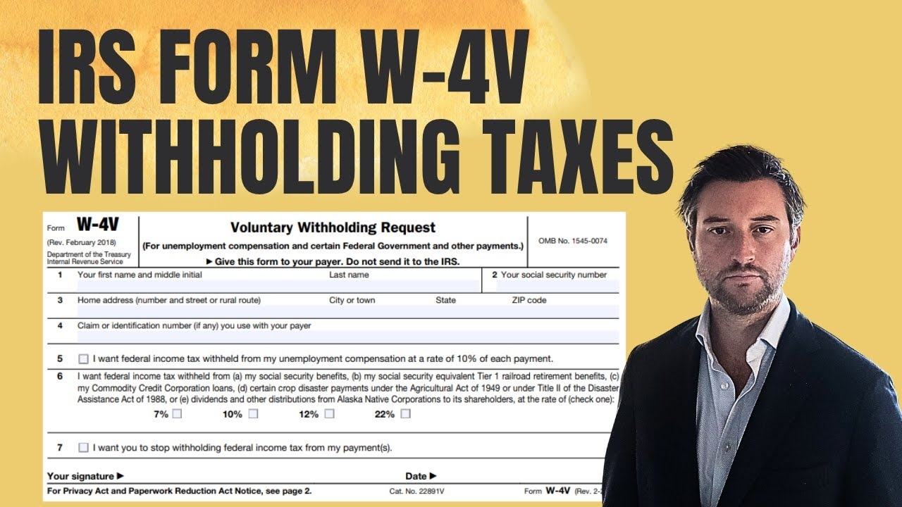 Irs Form W-4v Where To Mail