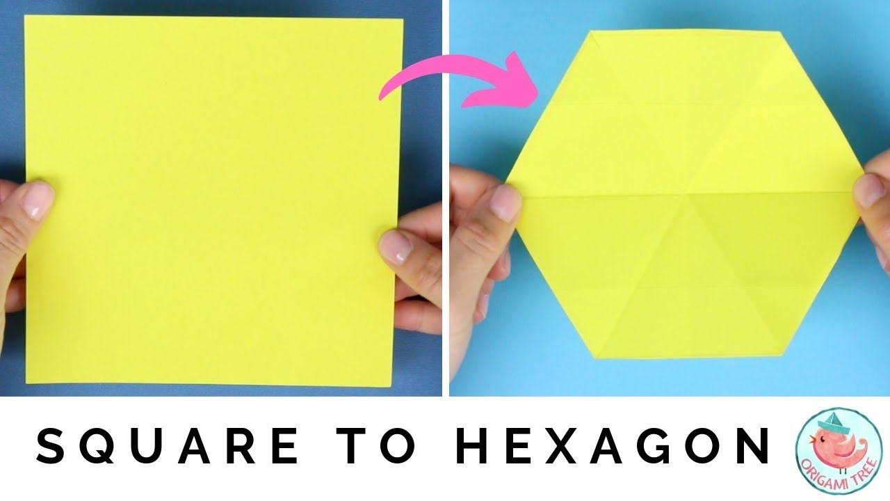 How To Make A Hexagon From A Square How To Cut A Hexagon 