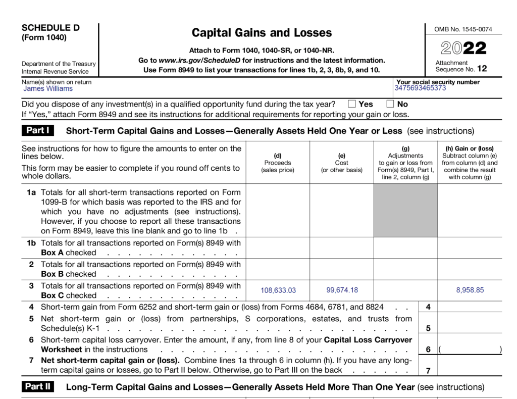 What Is Irs Form 8949