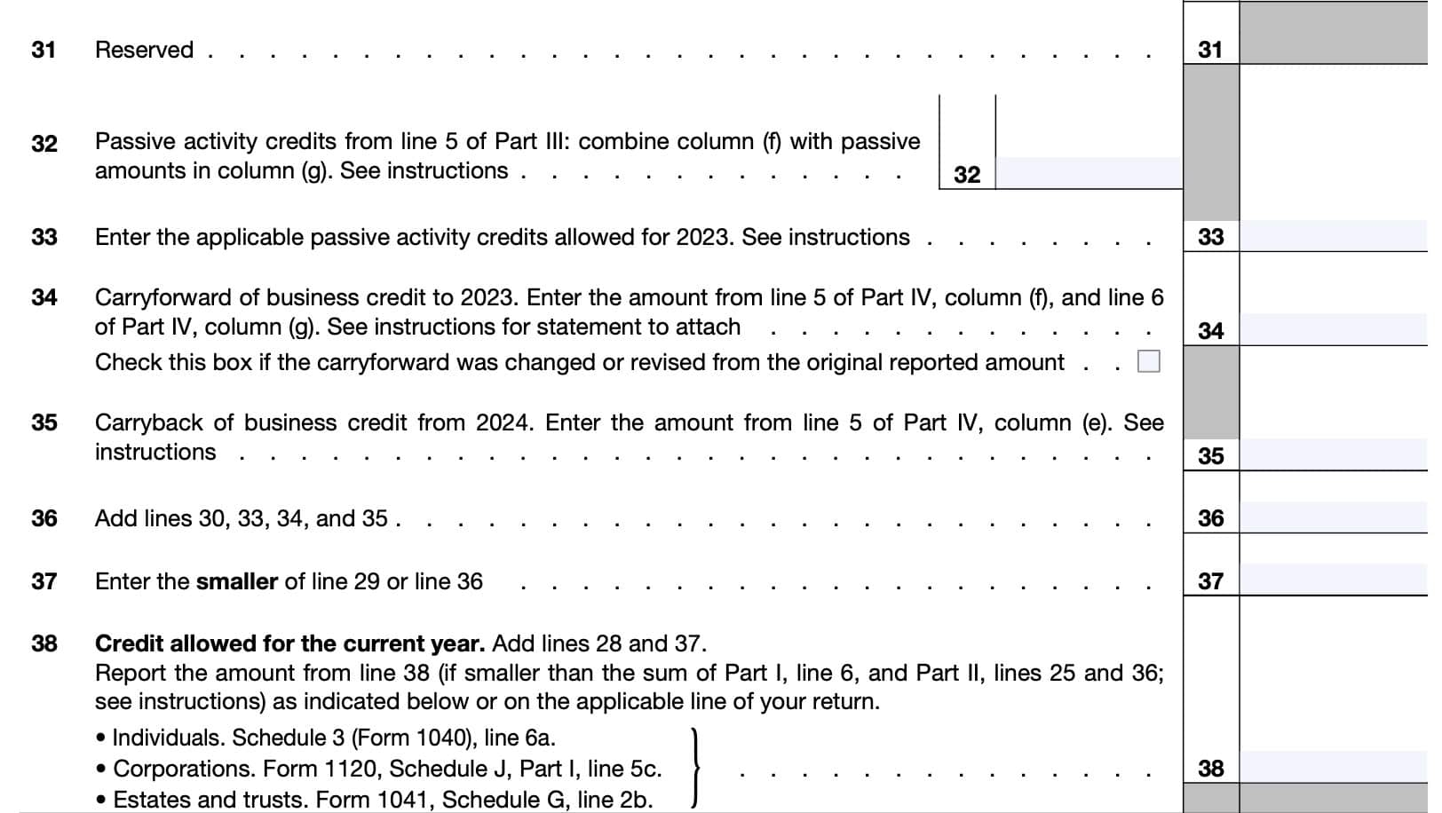 Irs Form 3800 Pdf 2024