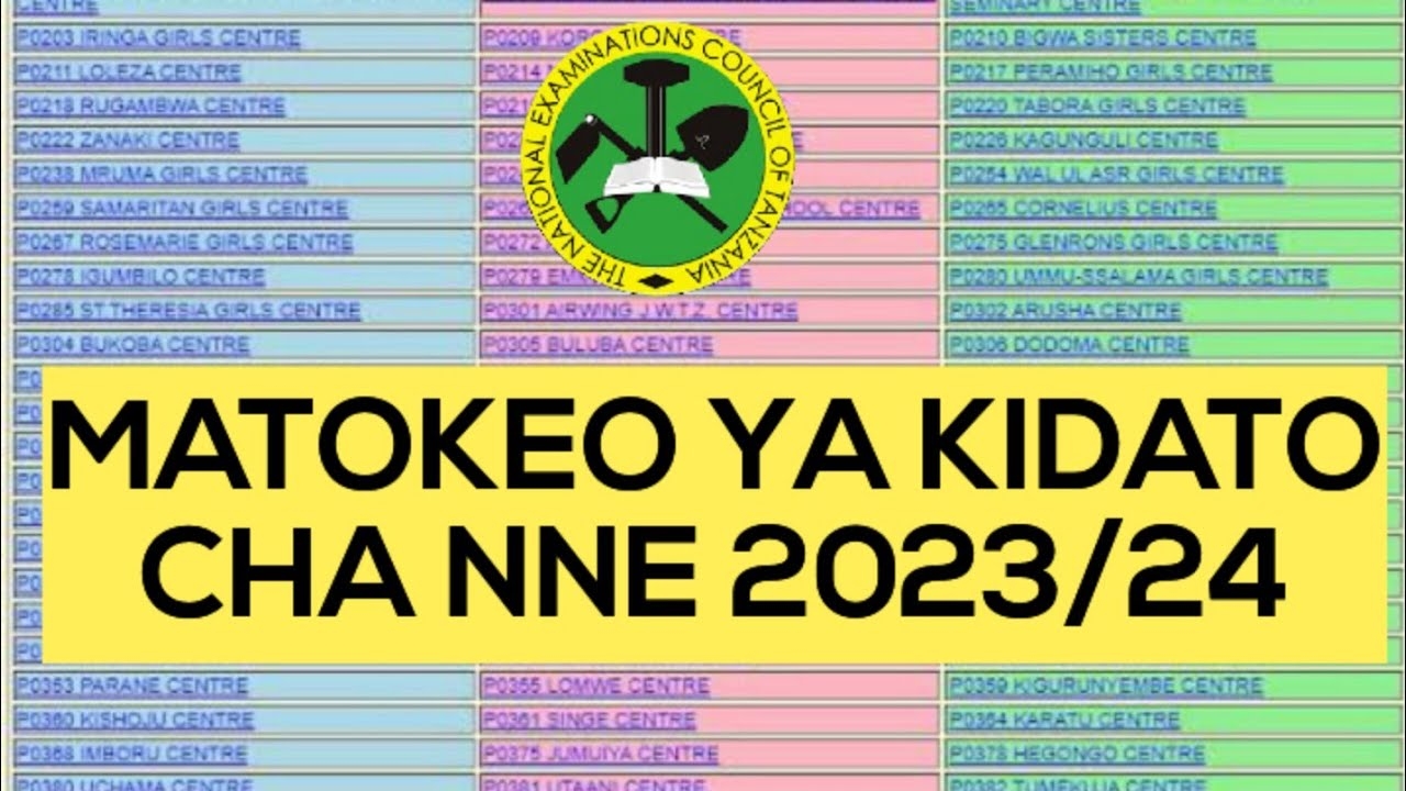 JINSI YA KUANGALIA MATOKEO YA KIDATO CHA NNE 2023 NECTA FORM FOUR RESULT 2023 