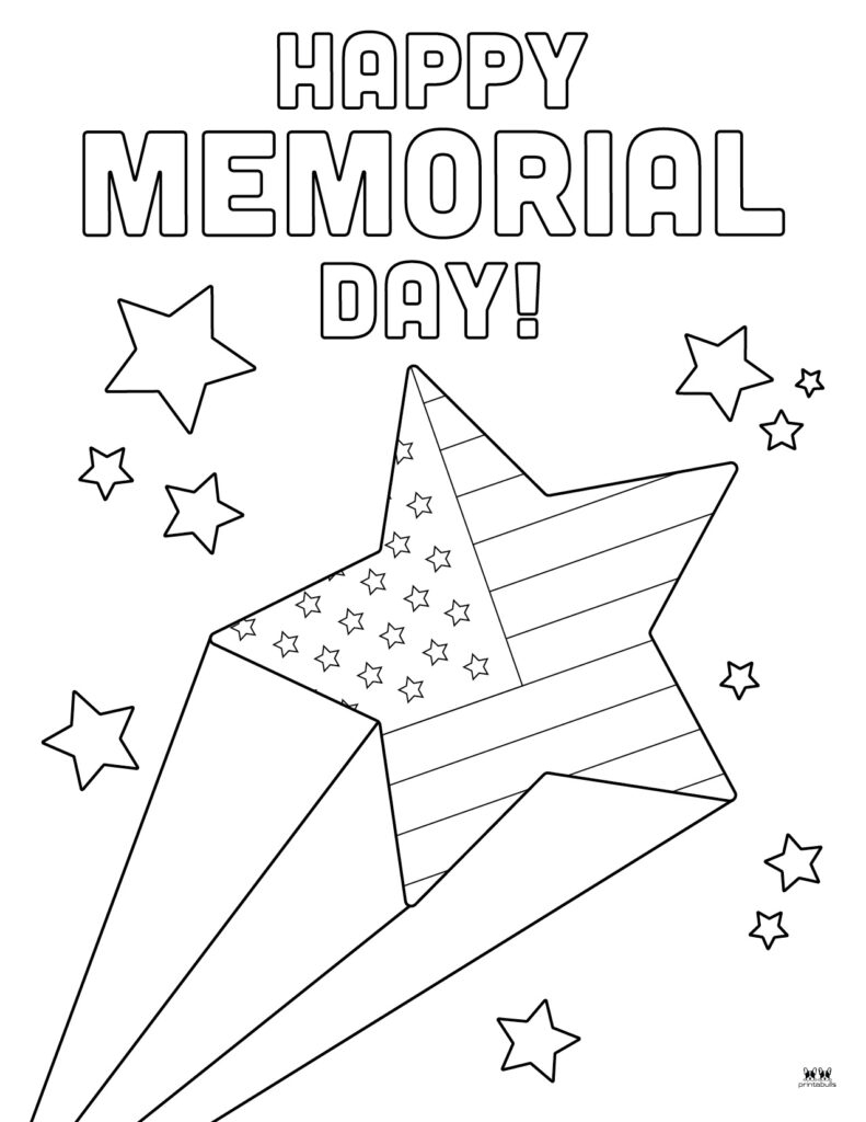 Free Printable Memorial Day Pages
