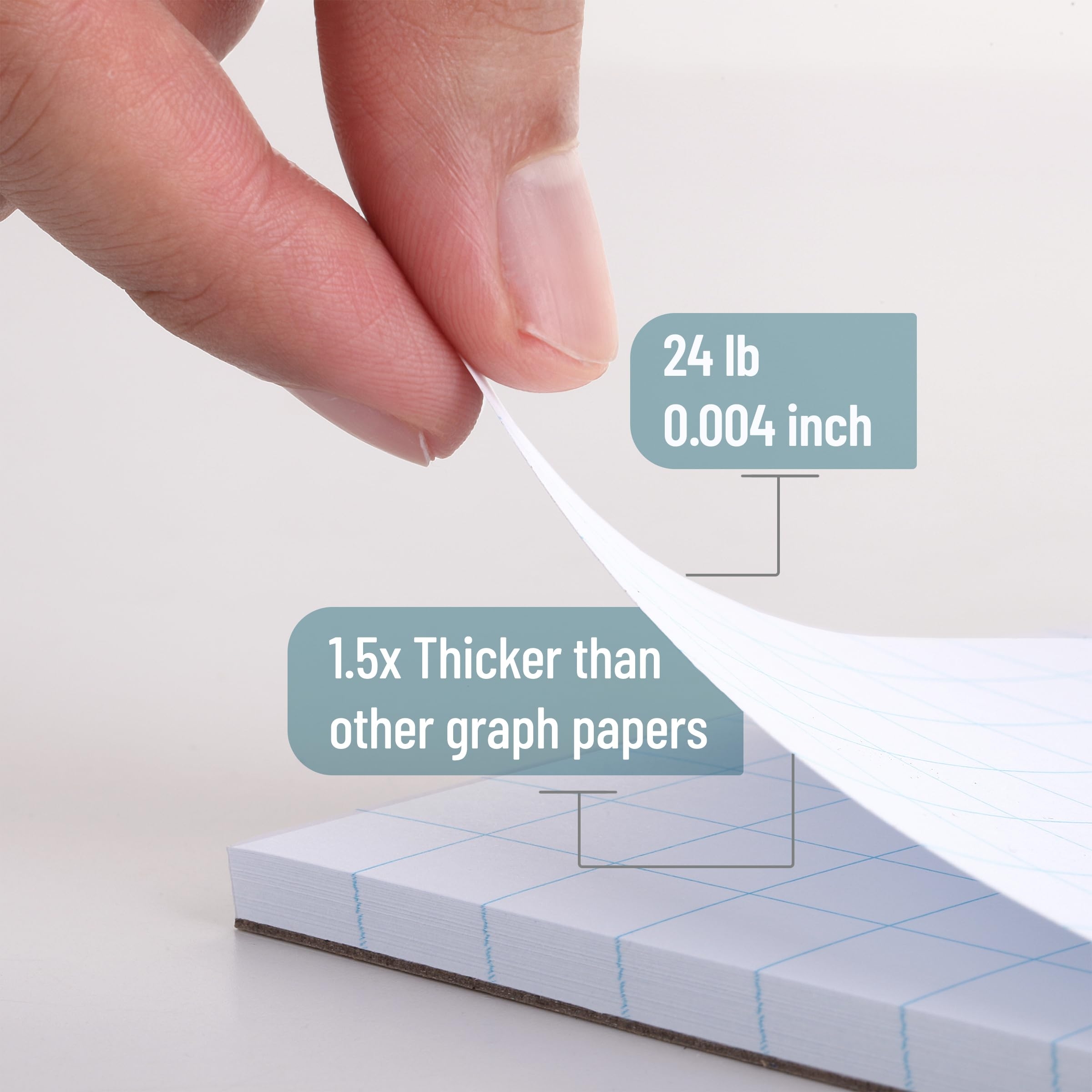 Mr Pen Graph Paper 2x2 2 Squares Per Inch 8 5 x11 55 