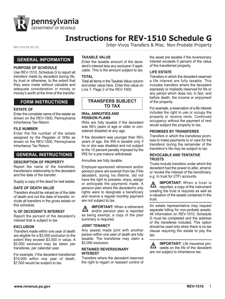 Pa Rev 1543 Form Pdf Fill Out amp Sign Online DocHub