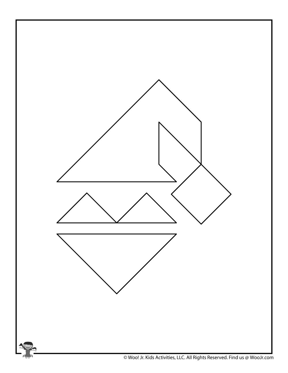 Printable Christmas Tangram Puzzles Woo Jr Kids Activities 