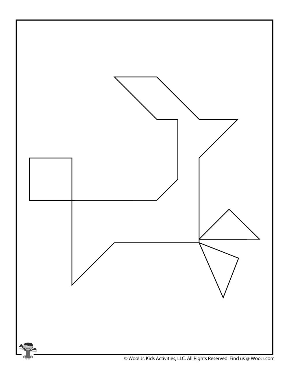 Printable Christmas Tangram Puzzles Woo Jr Kids Activities 