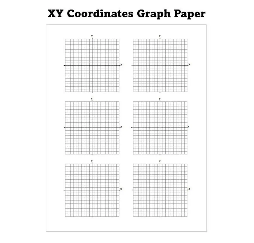 Graph Paper Printable With X And Y Axis