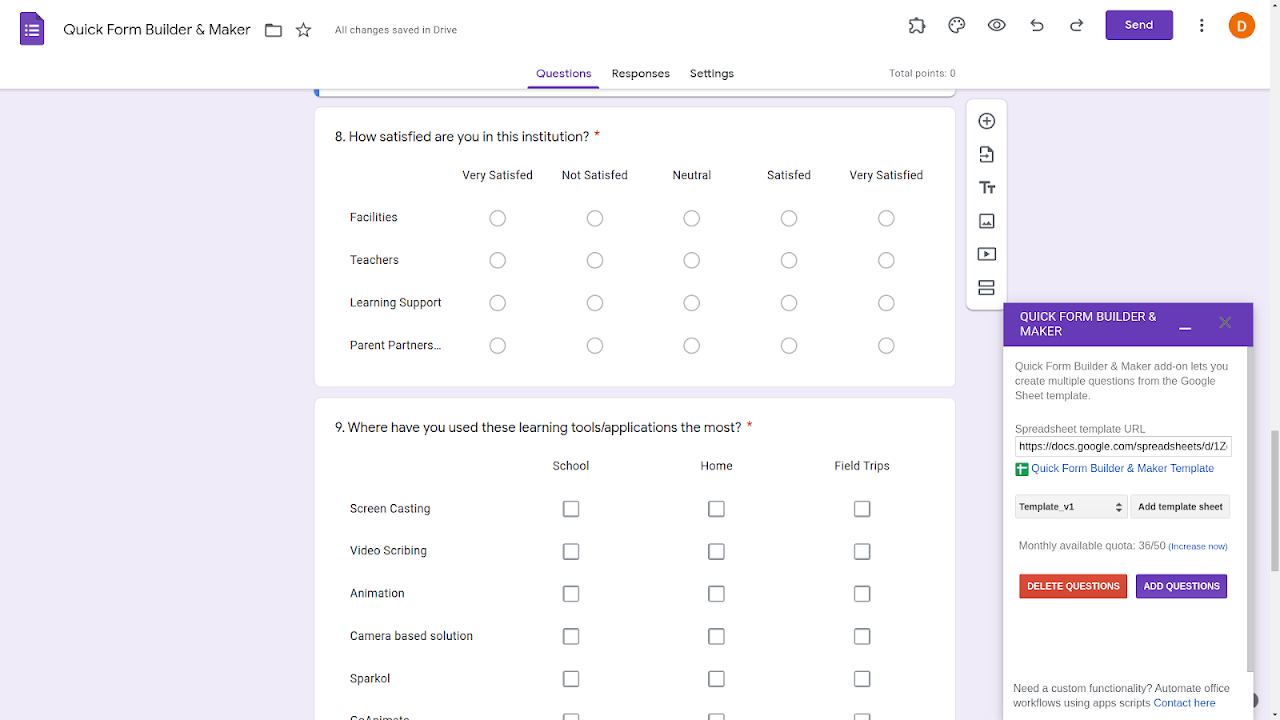 Quick Form Builder amp Maker Google Workspace Marketplace
