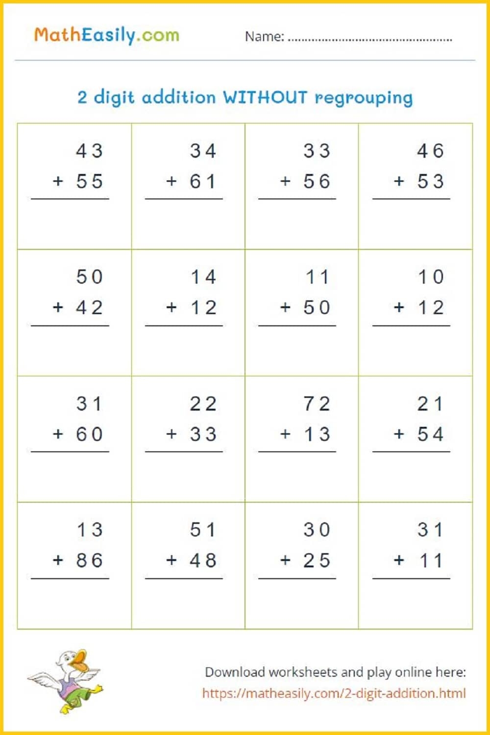Free Printable Worksheets For 3rd Grade Math