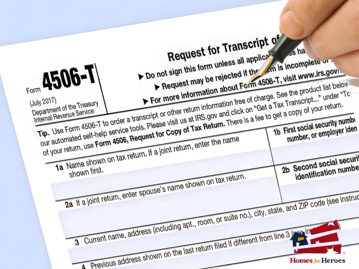 Irs Form 4506t