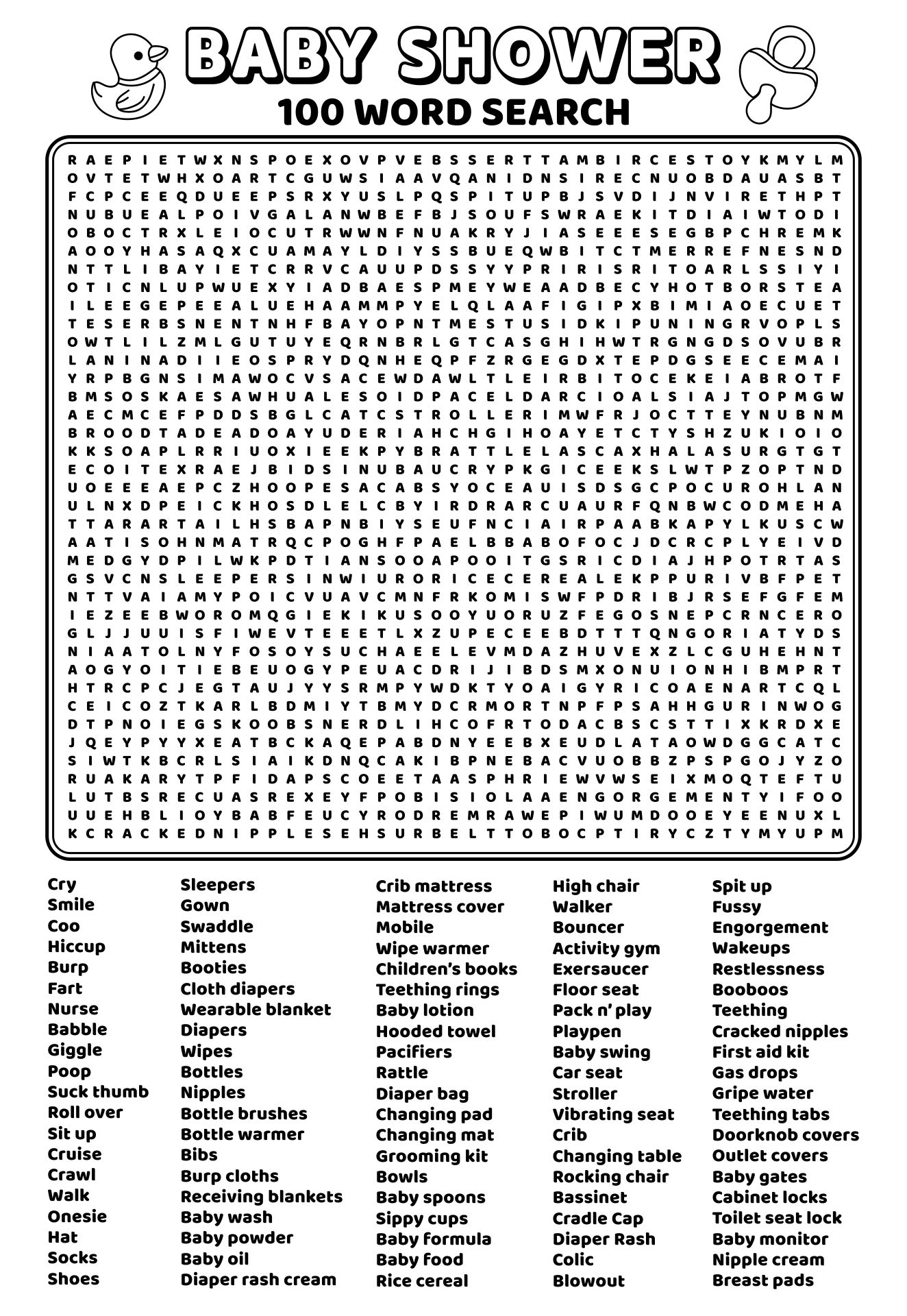 100 Hard Word Search Puzzles Printable Pdf Free Download