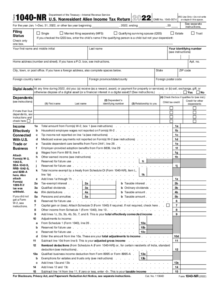 1040 Form 2022 Fill Out amp Sign Online DocHub