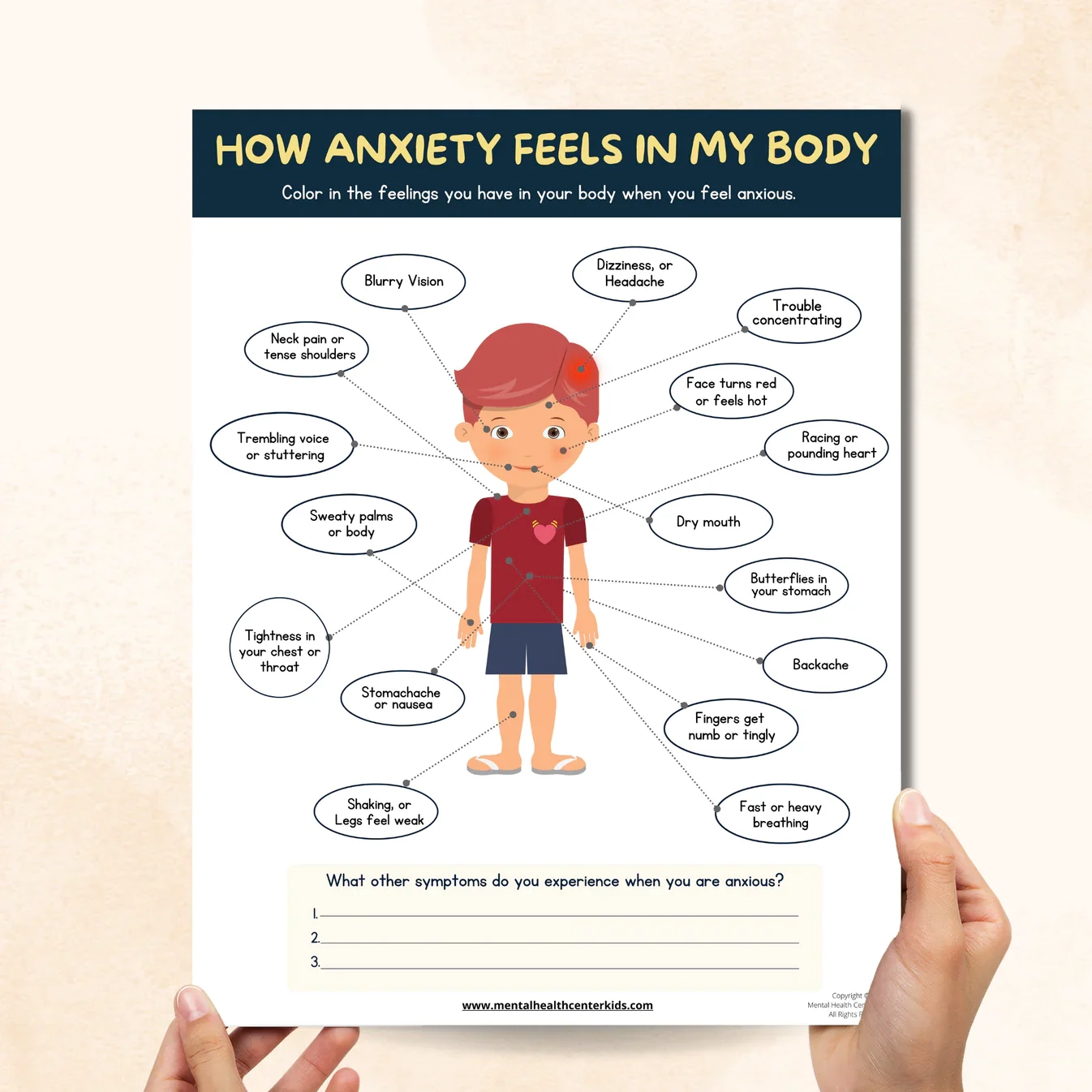 12 Printable CBT Worksheets For Kids Mental Health Center Kids