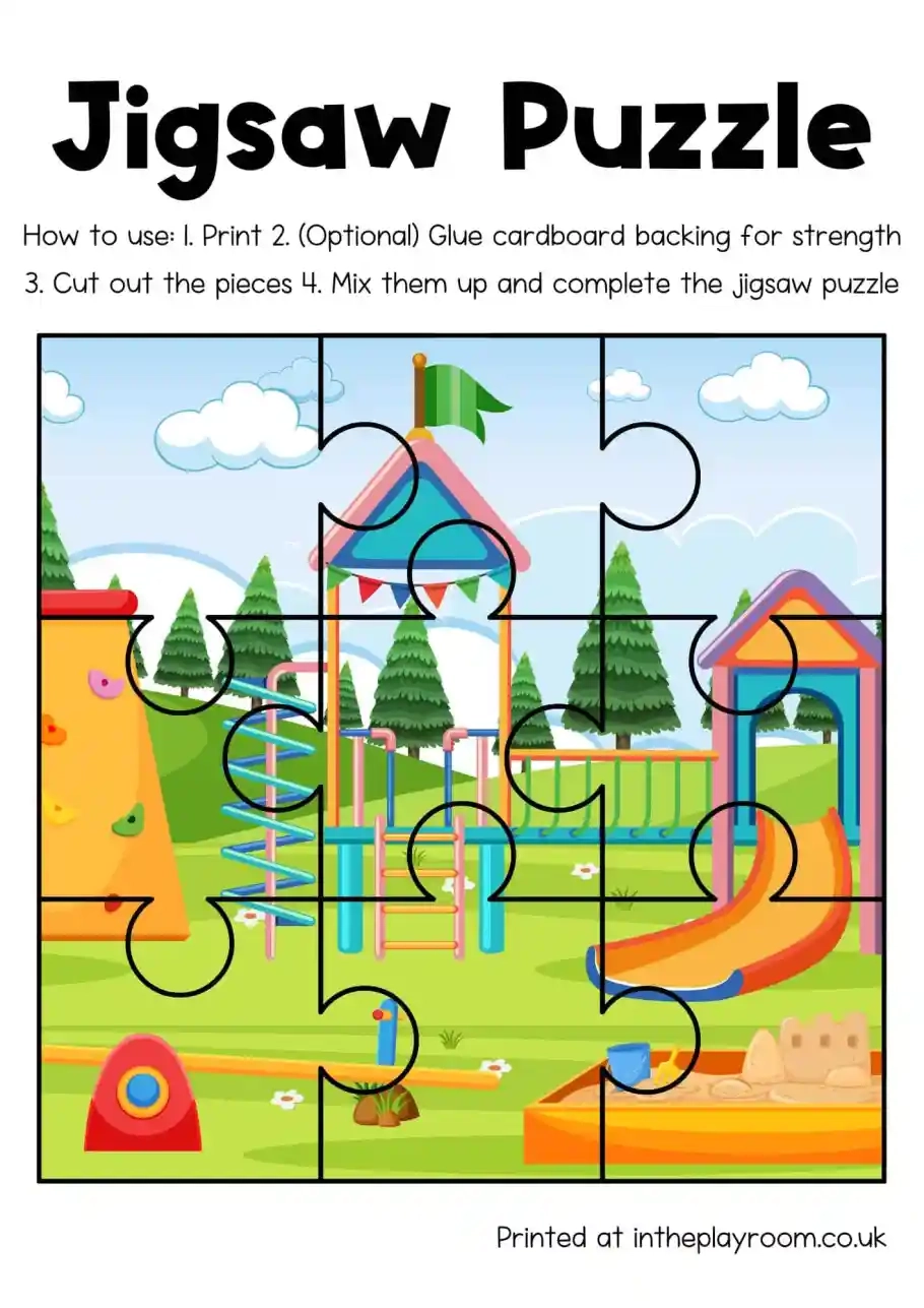 Large Printable Jigsaw Puzzles
