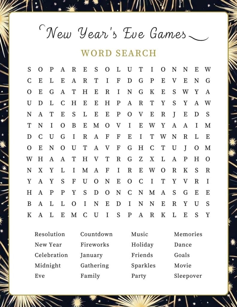18 Free Printable Adults New Year s Eve Party Games amp Activities 