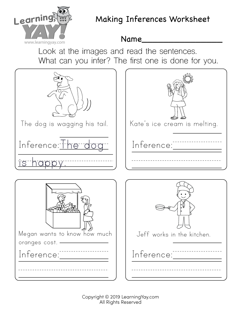 Free Printable English Worksheets Pdf